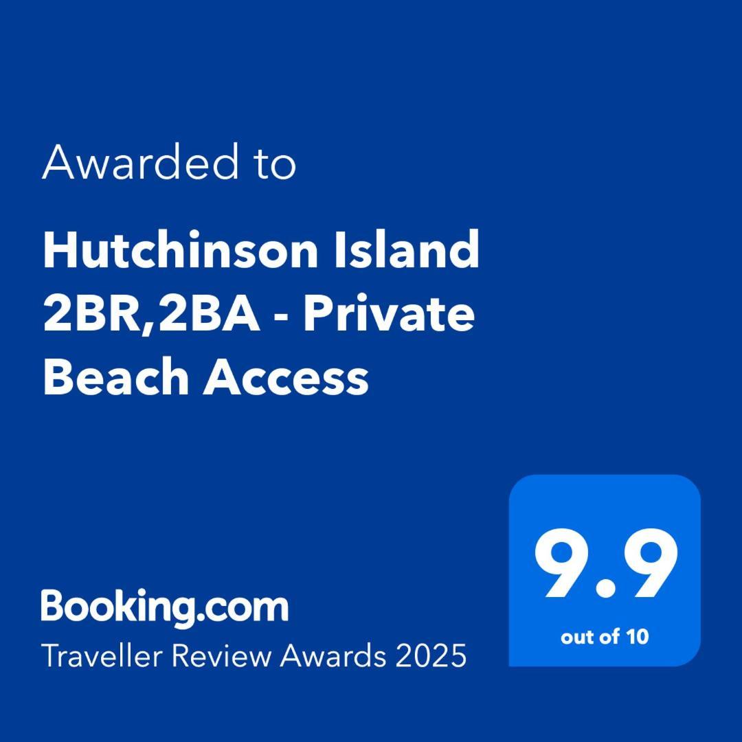 Hutchinson Island 2Br,2Ba - Private Beach Access Fort Pierce Zewnętrze zdjęcie